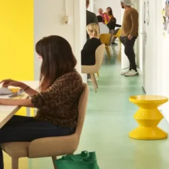 Taboret Zig Zag Żółty Pols Potten