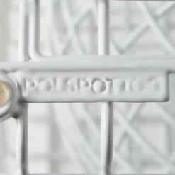 Taboret Zig Zag Wire Biały Pols Potten