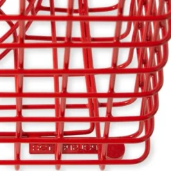 Taboret Zig Zag Wire Czerwony Pols Potten