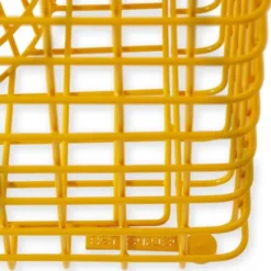 Taboret Zig Zag Wire Żółty Pols Potten