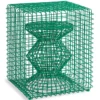 Taboret Zig Zag Wire Zielony Pols Potten