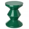 Taboret Zig Zag Zielony Pols Potten