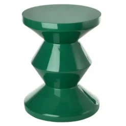 Taboret Zig Zag Zielony Pols Potten