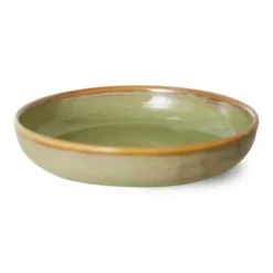 Talerz Głęboki Chef Ceramics 21,5 Cm Zielony Hkliving