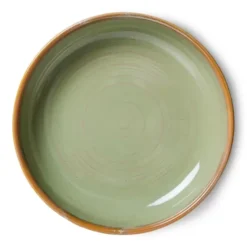 Talerz Głęboki Chef Ceramics 21,5 Cm Zielony Hkliving