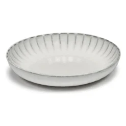 Talerz Głęboki Inku 21 Cm Biały Serax