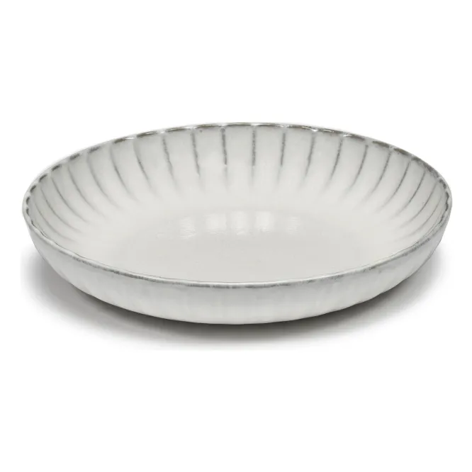 Talerz Głęboki Inku 21 Cm Biały Serax