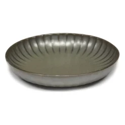 Talerz Głęboki Inku 21 Cm Zielony Serax