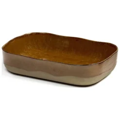 Talerz Głęboki La Nouvelle 23 Cm Brązowy Serax