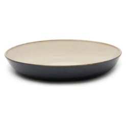 Talerz Głęboki Terres De Reves 23 Cm Niebiesko-Beżowy Serax