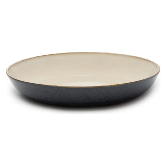 Talerz Głęboki Terres De Reves 23 Cm Niebiesko-Beżowy Serax