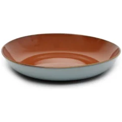 Talerz Głęboki Terres De Reves 23 Cm Niebiesko-Czerwony Serax