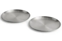 Talerz Metalowy Outdoor Market 2 Szt. 26 Cm Hay