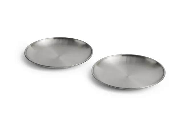 Talerz Metalowy Outdoor Market 2 Szt. 20 Cm Hay