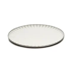Talerz Śniadaniowy Inku 21 Cm Biały Serax