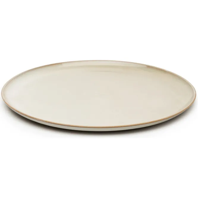 Talerz Śniadaniowy Terres De Reves 22 Cm Beżowy Serax