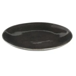 Talerz Obiadowy Nordic Coal Płaski 8 Szt. Broste Copenhagen