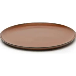 Talerz Obiadowy Terres De Reves 26 Cm Rdzawy Serax