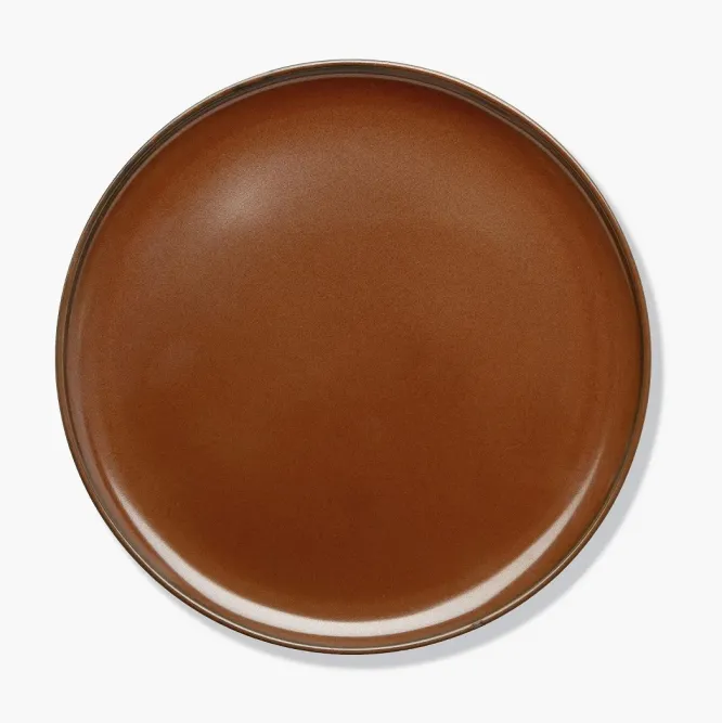 Talerz Obiadowy Terres De Reves 26 Cm Rdzawy Serax