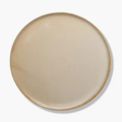 Talerz Obiadowy Terres De Reves 26 Cm Beżowy Serax