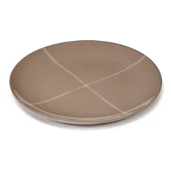 Talerz Obiadowy Zuma 28 Cm Brązowy 2 Szt. Serax