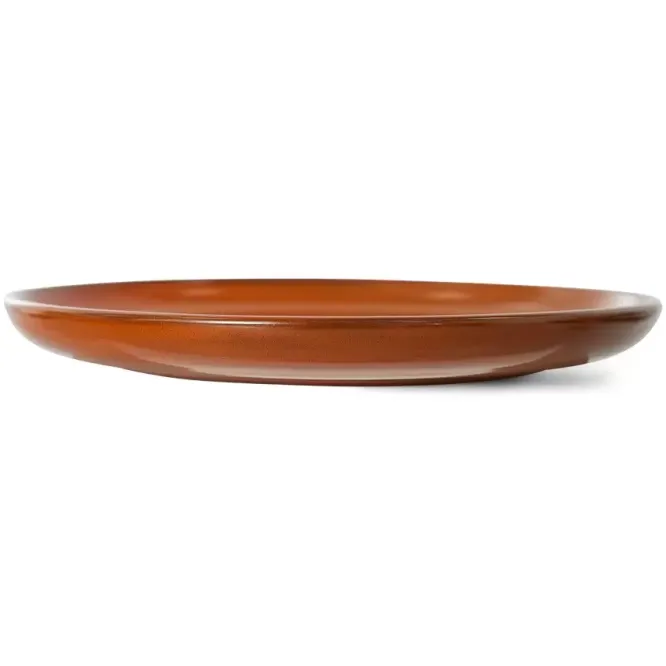 Talerz Płaski Chef Ceramics 26 Cm Pomarańczowy Hkliving