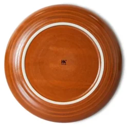 Talerz Płaski Chef Ceramics 26 Cm Pomarańczowy Hkliving