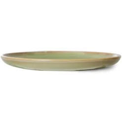 Talerz Płaski Chef Ceramics 26 Cm Zielony Hkliving