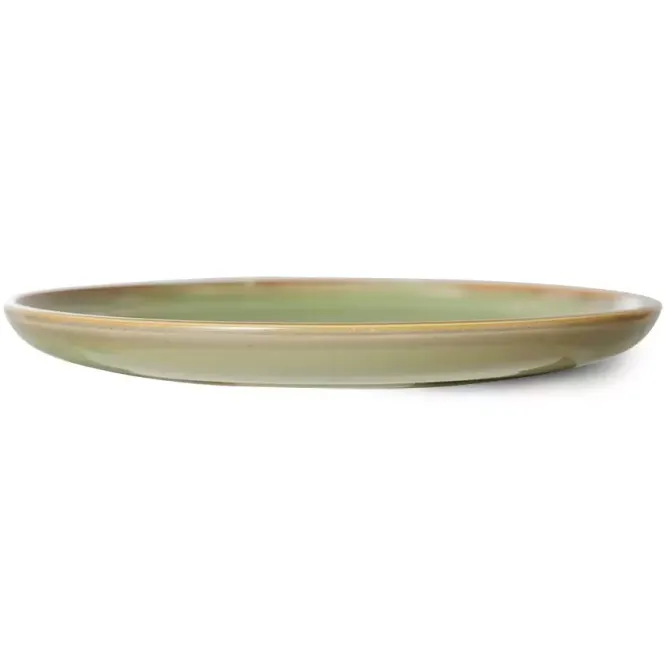 Talerz Płaski Chef Ceramics 26 Cm Zielony Hkliving