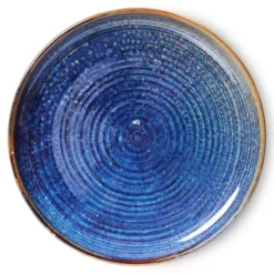 Talerz Płaski Chef Ceramics 26 Cm Niebieski Hkliving