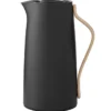 Termos Do Zaparzania Kawy Emma 1,2 L Czarny Matowy Stelton