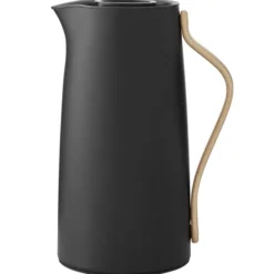 Termos Do Zaparzania Kawy Emma 1,2 L Czarny Matowy Stelton
