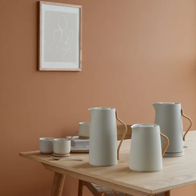 Termos Do Zaparzania Kawy Emma 1,2 L Piaskowy Stelton