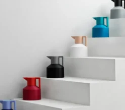 Termos Geo 1,5 L Biało-Srebrny Normann Copenhagen