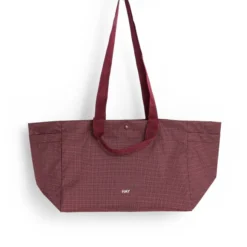 Torba Na Zakupy Grid Weekend Bag Burgundowa Hay