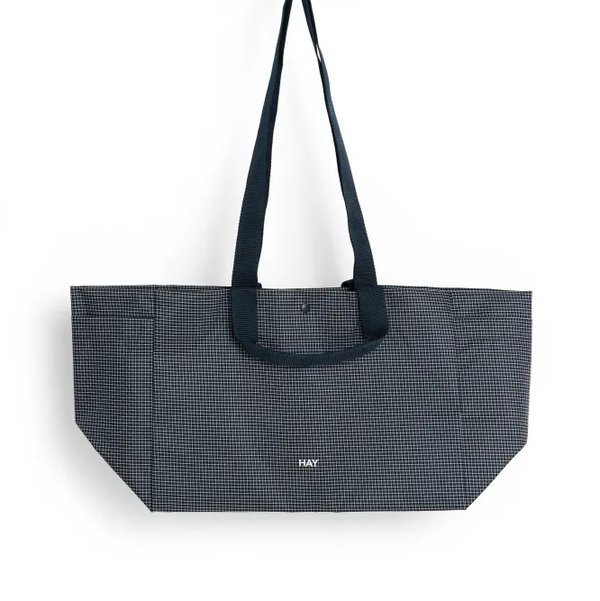 Torba Na Zakupy Grid Weekend Bag Ciemnoniebieska Hay