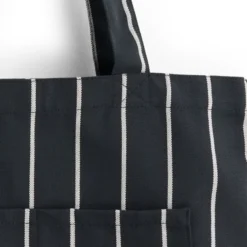 Torba Na Zakupy Outdoor Market Czarna W Beżowe Pasy Hay
