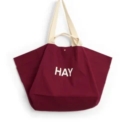 Torba Weekend Bag Duża Burgundowa Hay