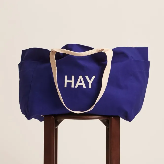 Torba Weekend Bag Duża Niebieska Hay