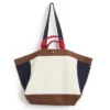 Torba Weekend Bag Średnia Kremowa Multi Hay