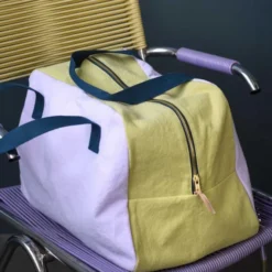 Torba Weekendowa Z Bawełny Organicznej Iona Lilas