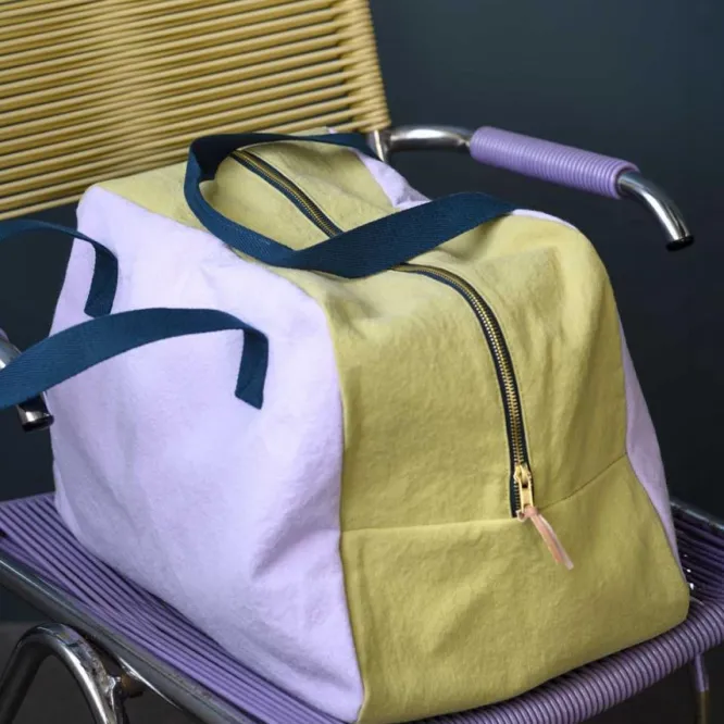 Torba Weekendowa Z Bawełny Organicznej Iona Lilas