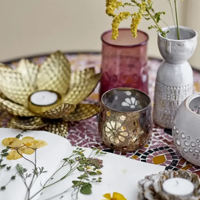Wazon Embla Biały Bloomingville