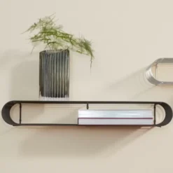 Wazon Folium 25 Cm Czarny Aytm