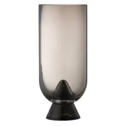 Wazon Glacies 23,5 Cm Czarny Aytm