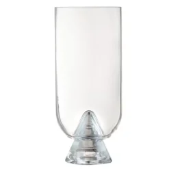 Wazon Glacies 23,5 Cm Przezroczysty Aytm