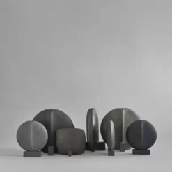 Wazon Guggenheim 34 Cm Ciemnoszary 101 Copenhagen