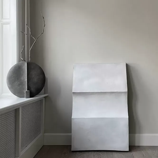 Wazon Guggenheim 45 Cm Ciemnoszary 101 Copenhagen