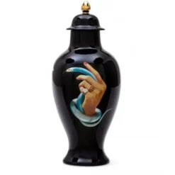 Wazon Hands With Snakes Seletti