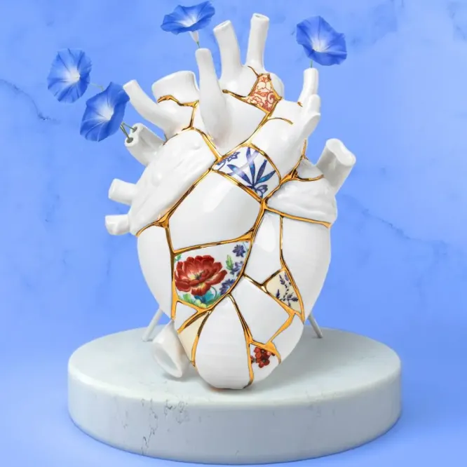 Wazon Love In Bloom Kintsugi Seletti